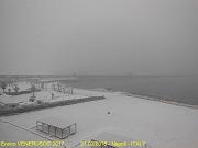Spiaggia di Bagnoli  innevata